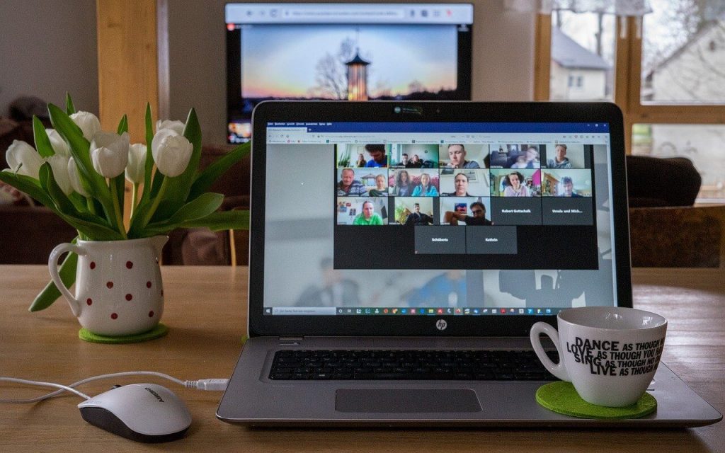 Video conferencing using Zoom